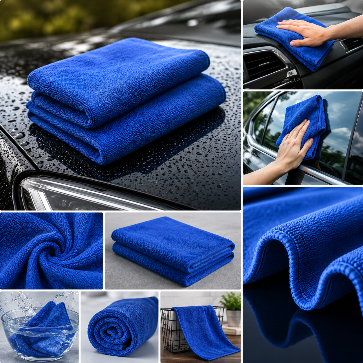 Serviette en microfibre